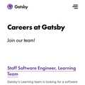 We’re hiring! Check out all the positions. Link in profile and here: https://www.gatsbyjs.com/careers/